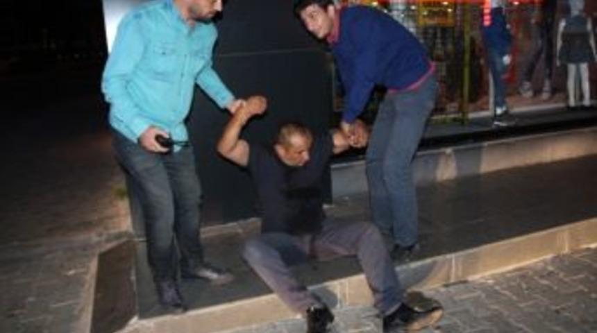 Alkol&uuml;n Etkisiyle Polisten Olmayan Valizini İstedi