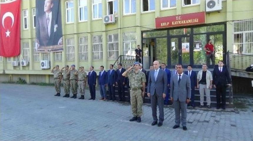 Kulp&rsquo;ta Gaziler G&uuml;n&uuml; Kutlandı