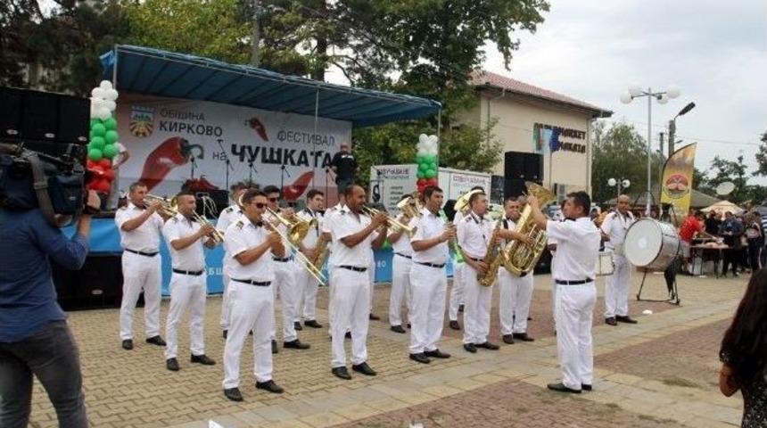 Edirne Belediye Bandosu Biber Festivali&rsquo;ne Katıldı