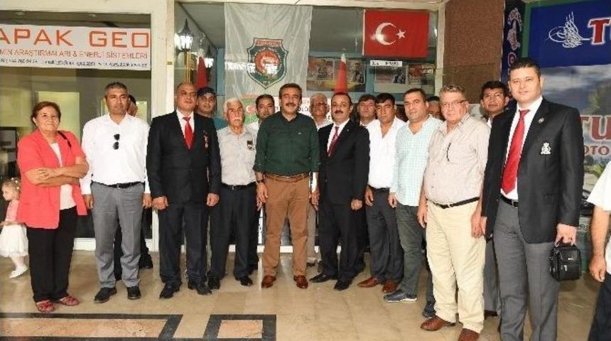 Başkan &Ccedil;etin&rsquo;den Gazilere Ziyaret