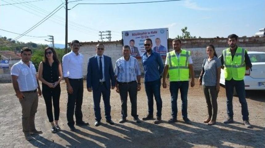 Sara&ccedil;lar Mahallesi Kanalizasyona Kavuştu