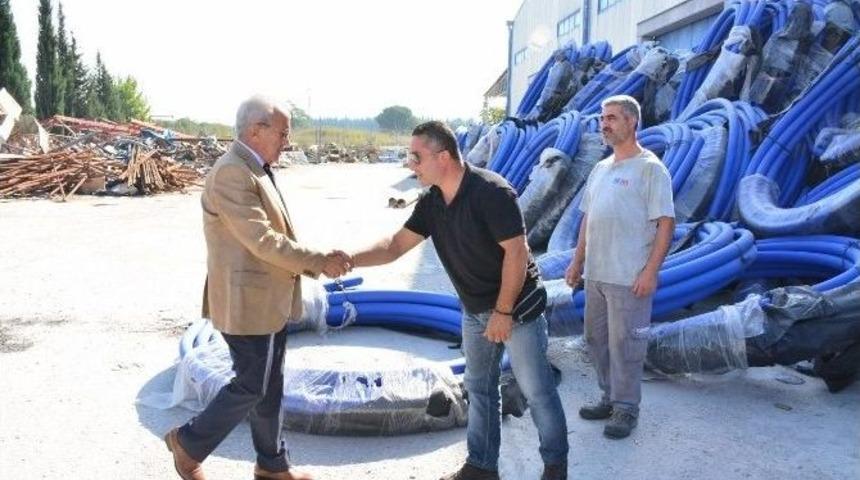 Genel M&uuml;d&uuml;r Coşkun&rsquo;dan Maski Depolarında İnceleme