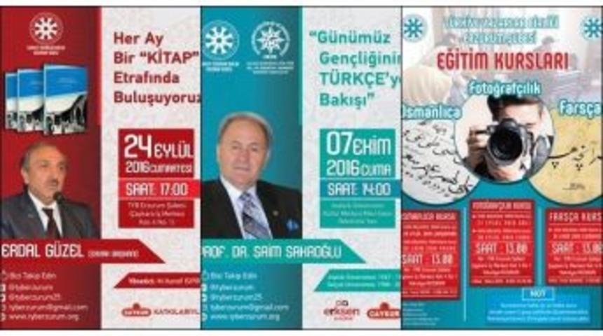 Tyb Erzurum Şube Başkanı İspirli, Yapacakları Faaliyetleri A&ccedil;ıkladı