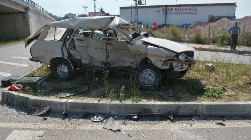 Sinop&rsquo;ta Trafik Kazası: 1 &Ouml;l&uuml;, 1 Yaralı