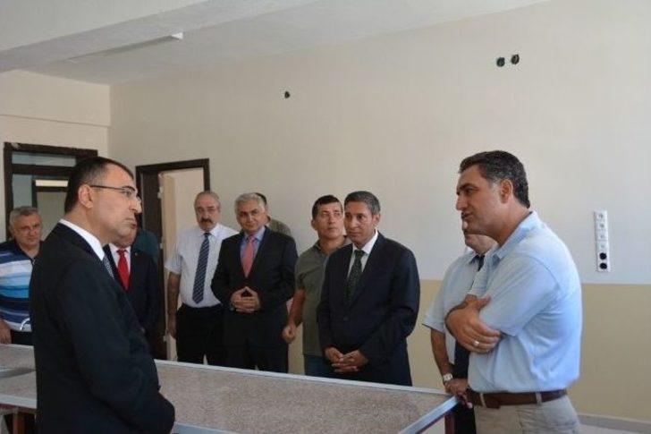 Velilerin Okul Tepkisi Üzerine Vali Toprak İncelemelerde Bulundu G2