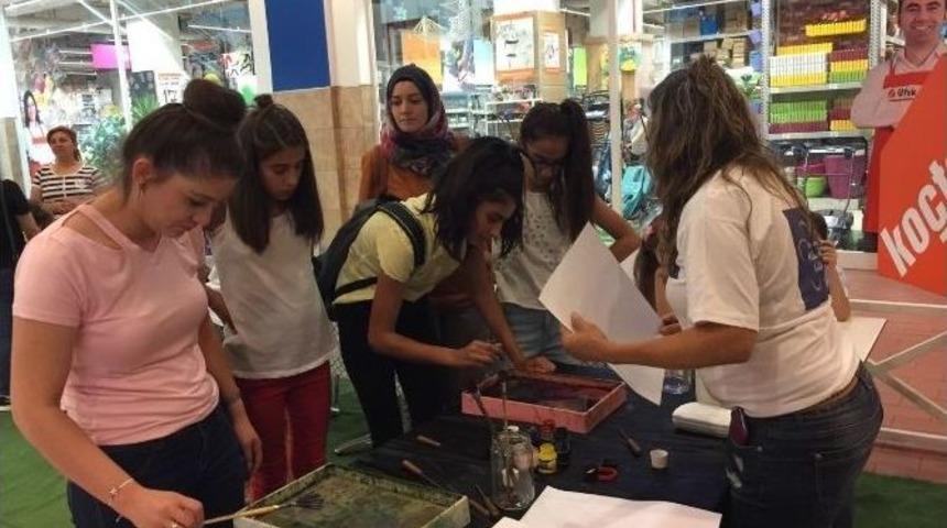 Forum Gaziantep&rsquo;te Ebru Sanatı R&uuml;zgarı