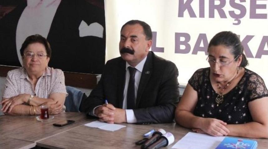Chp Kadın Kollarından Kadına Şiddete Kınama