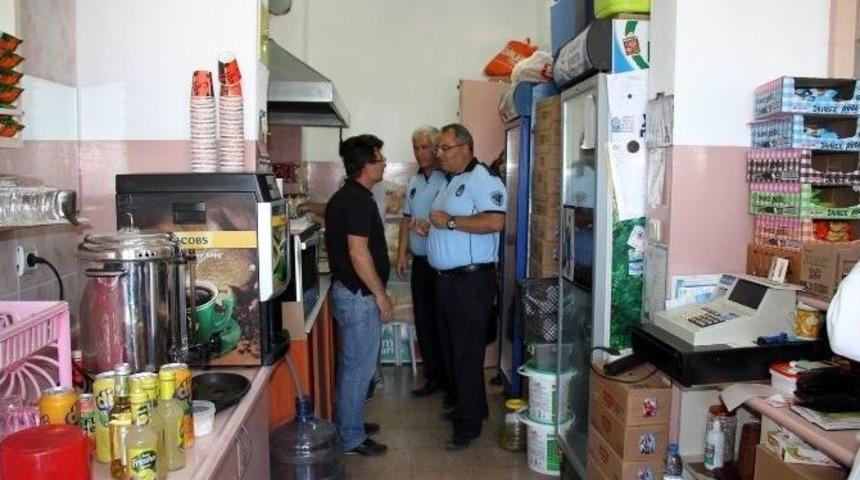 Zabıtanın Kantin Denetimleri S&uuml;r&uuml;yor