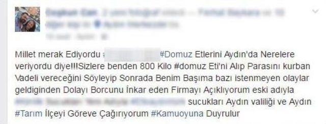 Domuz Eti Satarken Yakalanan Kasap, Yetkilileri Göreve Çağırdı