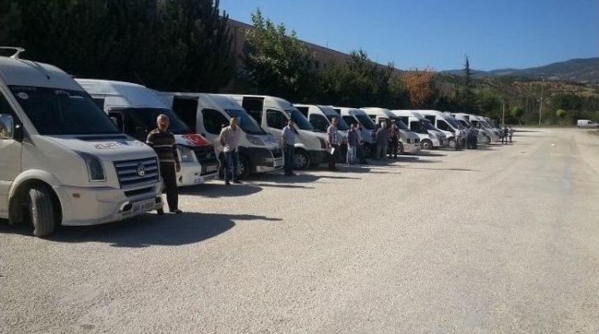 Tokat&rsquo;ta Okul Servislerine Denetim