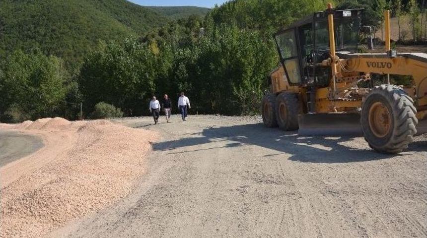 Tokat&rsquo;ta K&ouml;y Yolu Standartlarında İyileştirme &Ccedil;alışması