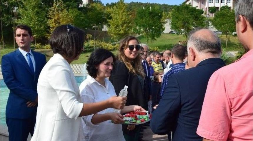 D&uuml;zce &Uuml;niversitende Bayramlaşma T&ouml;reni Ger&ccedil;ekleştirildi