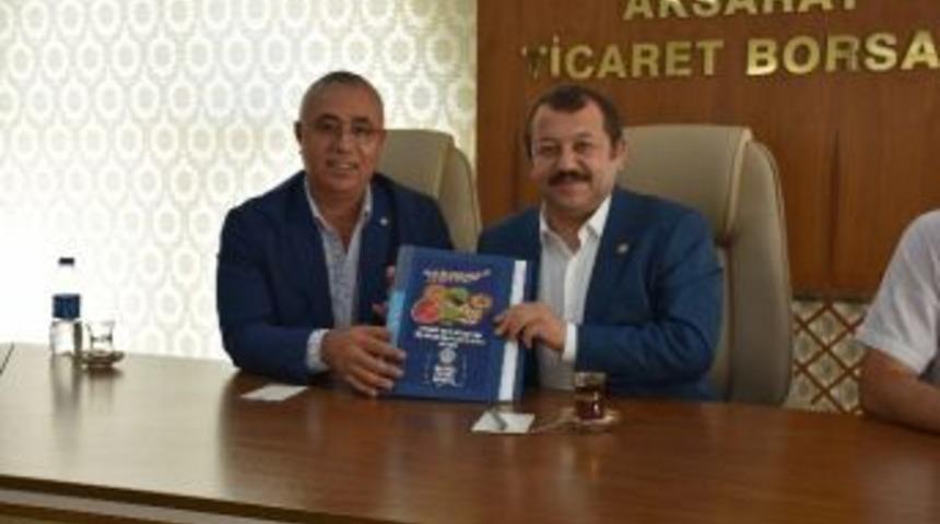 Milletvekili Serdenge&ccedil;ti&rsquo;den Aksaray Ticaret Borsası&rsquo;na Ziyaret