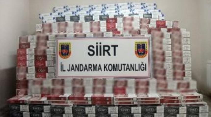 Siirt&rsquo;te 29 Bin 780 Paket Ka&ccedil;ak Sigara Ele Ge&ccedil;irildi