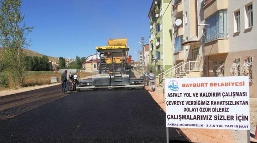 Kalıcı Asfalt Çalışmaları Başladı