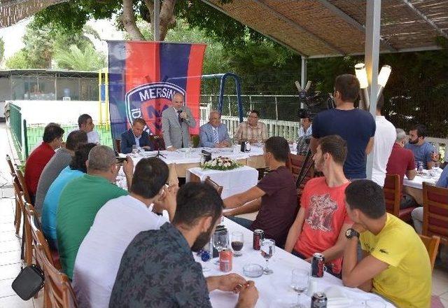 Başkan Kocamaz’dan Mersin İdmanyurdu’na Moral Yemeği