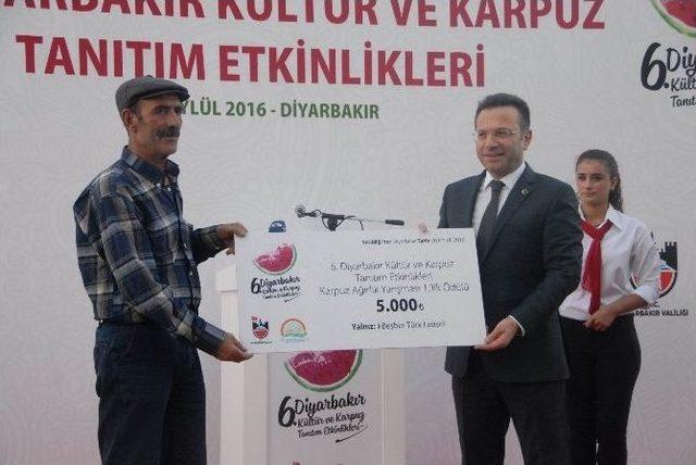 Diyarbakır Kültür Ve Karpuz Tanıtım Festivali Düzenlendi