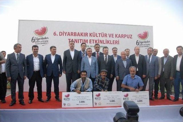 Diyarbakır Kültür Ve Karpuz Tanıtım Festivali Düzenlendi