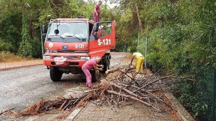Manavgat’ta Fırtına Ve Sağanak Yağış G1