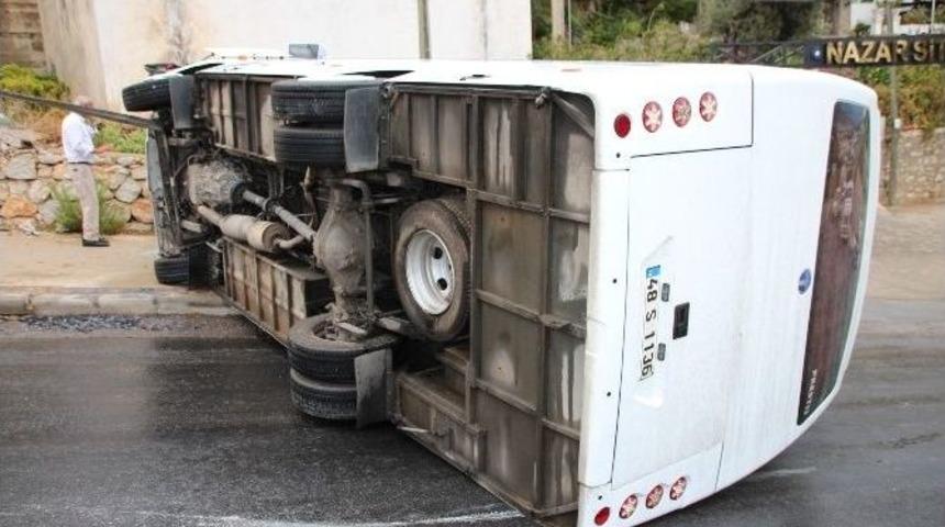 Bodrum&rsquo;da Yağış Kazaları Da Beraberinde Getirdi