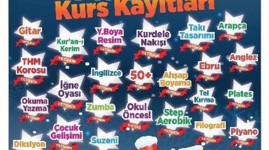Aile Yaşam Merkezi Ve Mahalle Konakları Kış D&ouml;nemi Kurs Kayıtları Başladı
