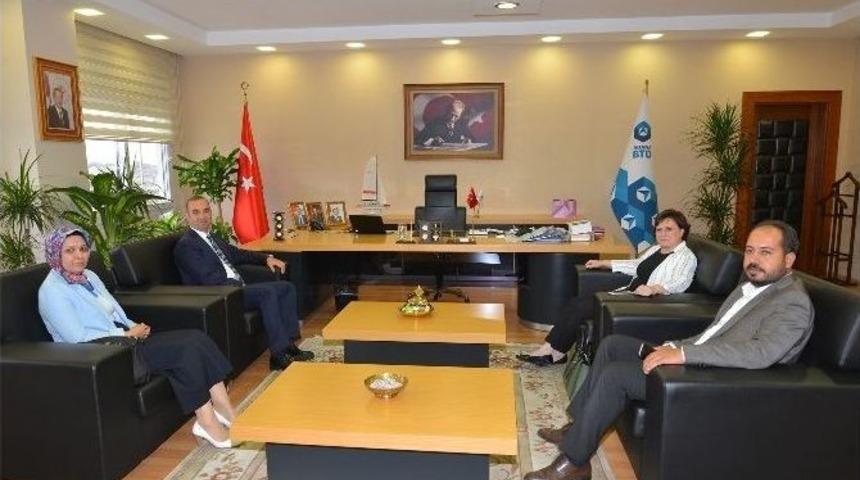 Sarı&rsquo;dan, Prof. Dr. T&uuml;may&rsquo;a Hayırlı Olsun Ziyareti