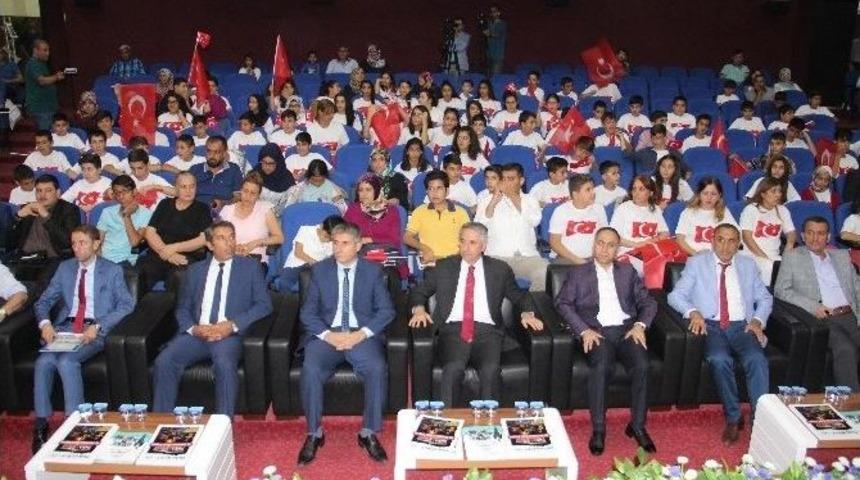 15 Temmuz S&ouml;yleşisine Başkan Yanılmaz Konuk Oldu