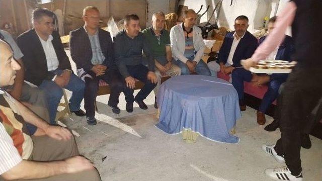 Ak Parti Merkez İlçe Başkanı Yıldırım’dan Hacdan Dönen Başkan Duymuş’a Ziyaret