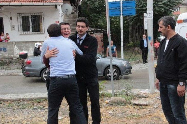 Ataşehir’de Otomobil Dereye Uçtu G3