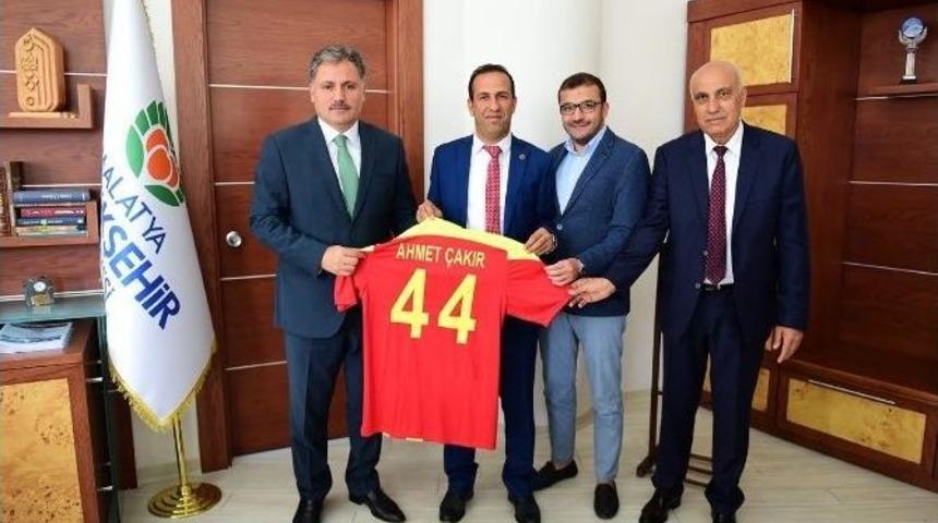 Yeni Malatyaspor Y&ouml;netiminden &Ccedil;akır&rsquo;a Ziyaret