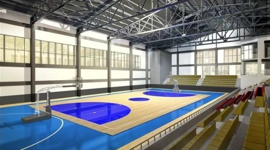 Ak&ccedil;akoca Spor Salonu Yapımına Başlandı