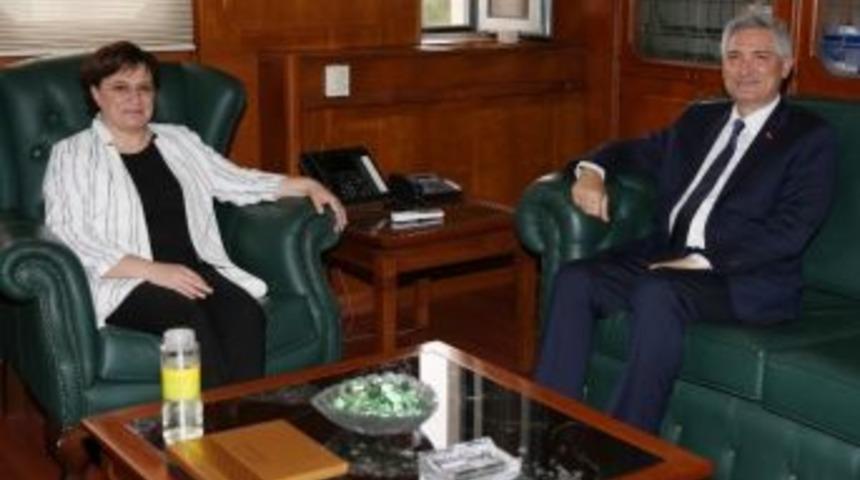 Milletvekili Sarı&rsquo;dan Rekt&ouml;r Prof. Dr. Kibar&rsquo;a Ziyaret