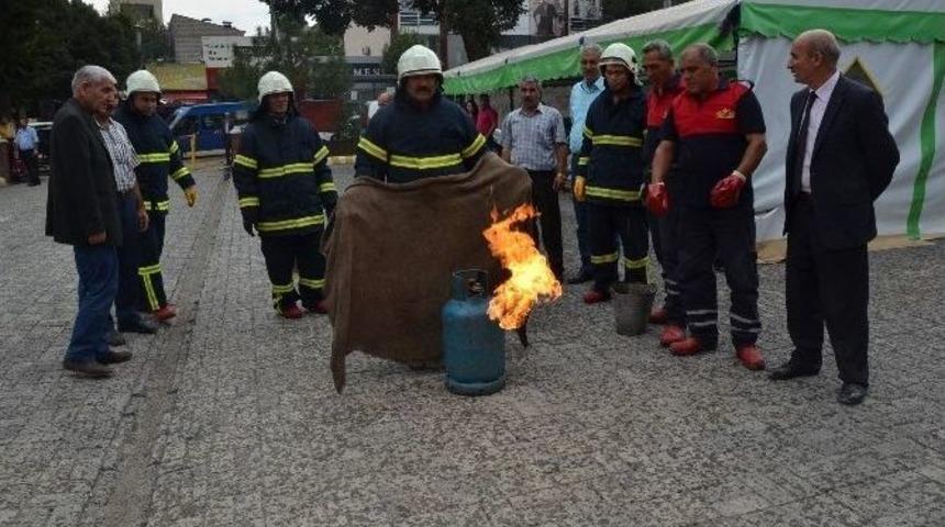 Iğdır&rsquo;da Yangın Tatbikatı