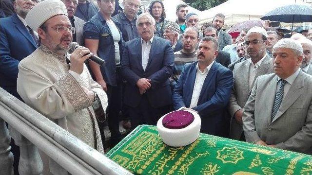 Kahramanmaraş Müftüsü Son Yolculuğuna Uğurlandı