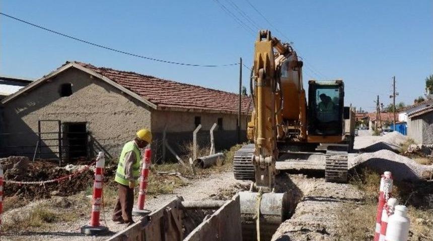 Meram Ve Karatay&rsquo;da Kanalizasyon Hizmet Ağı Genişliyor