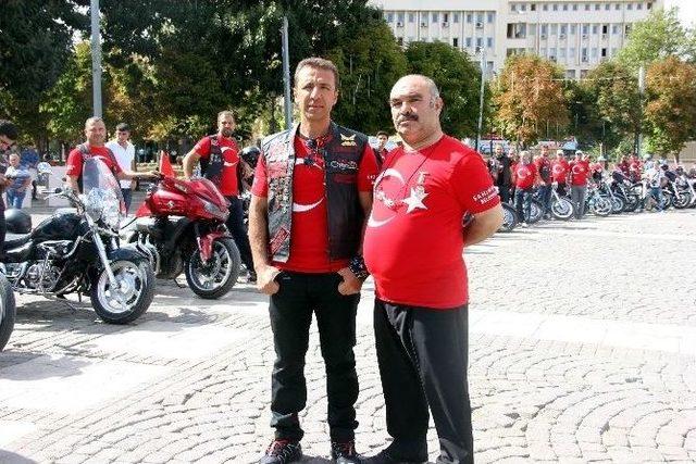 Motorculardan Gazilere Vefa