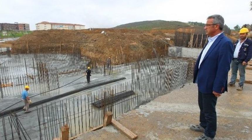 Başkan K&ouml;şker, &Ccedil;alışmaları Yerinde İnceledi