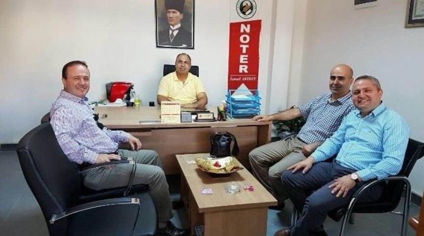 İhlas&rsquo;tan Karataş Noteri Arısoy&rsquo;a "hayırlı Olsun" Ziyareti