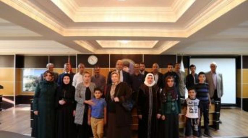 15 Temmuz Şehitlerinin Yakınları Adıyaman Belediyesini Ziyaret Etti