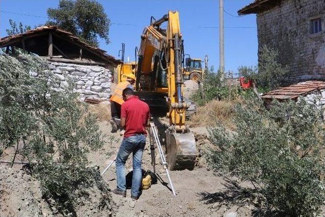 Yeşildere’nin Altyapısı Adım Adım Tamamlanıyor