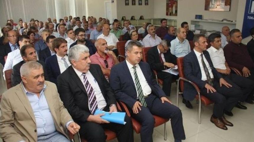 Tokat&rsquo;ta Bor&ccedil;ların Yapılandırılması Toplantısı