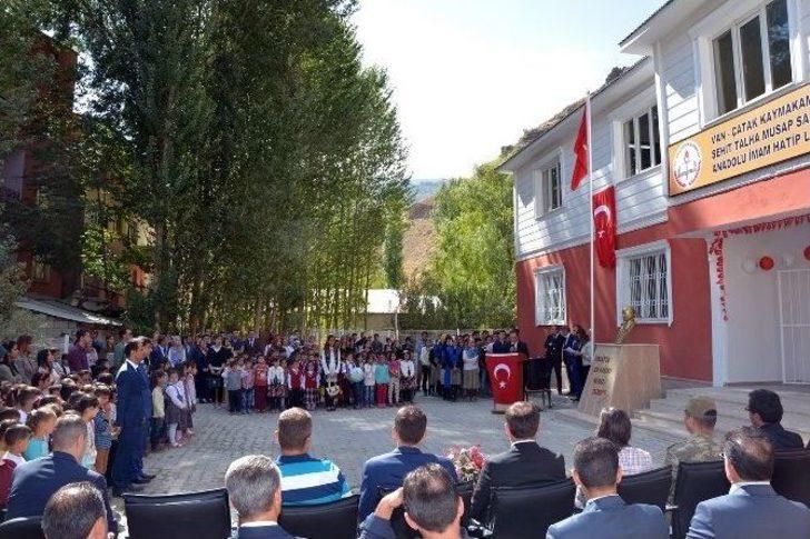 Çatak’daki Okula Şehidin İsmi Verildi G3