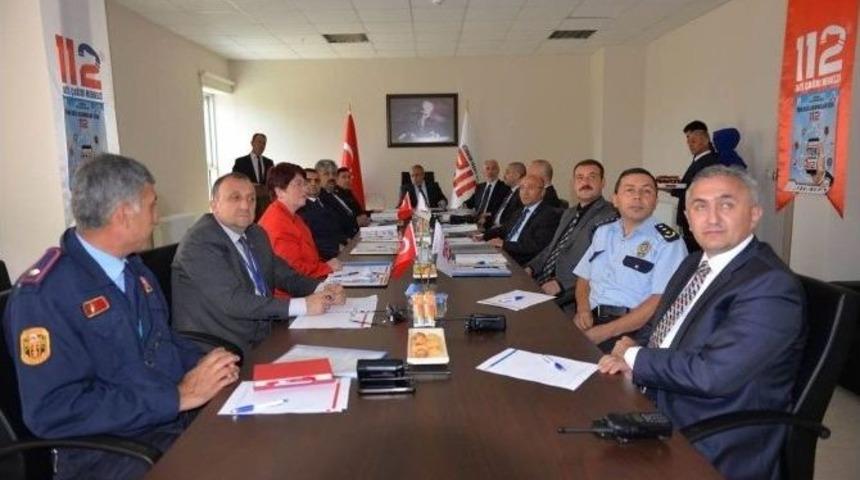 K&uuml;tahya&rsquo;da Acil &Ccedil;ağrı Hizmetleri Toplantısı