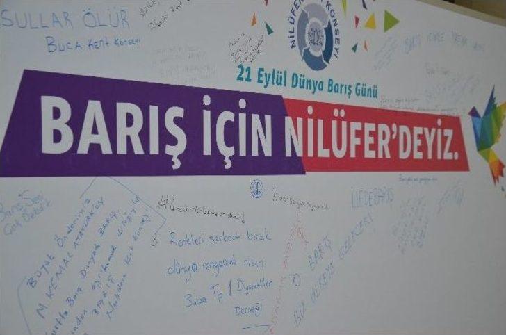 Nilüfer’de Barış Oturumu G4