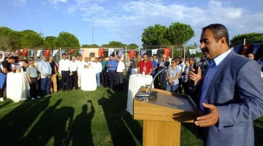 Serik Belediyespor Sezonu Yeni Tesislerinde Kurban Keserek A&ccedil;tı