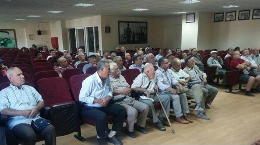 S&ouml;ke&rsquo;de Zeytin Gen&ccedil;leştirme Desteklemeleri &Ccedil;ift&ccedil;iye Anlatıldı