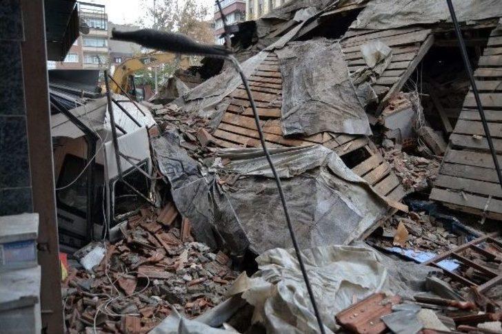 Bağcılar’da 5 Katlı Bina Çöktü G3