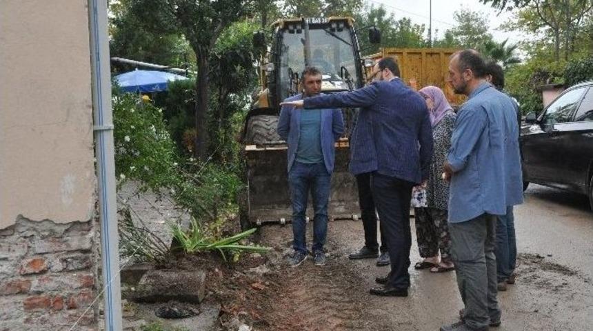 Başkan Ayaz, &Ccedil;alışmaları Yerinde İnceledi
