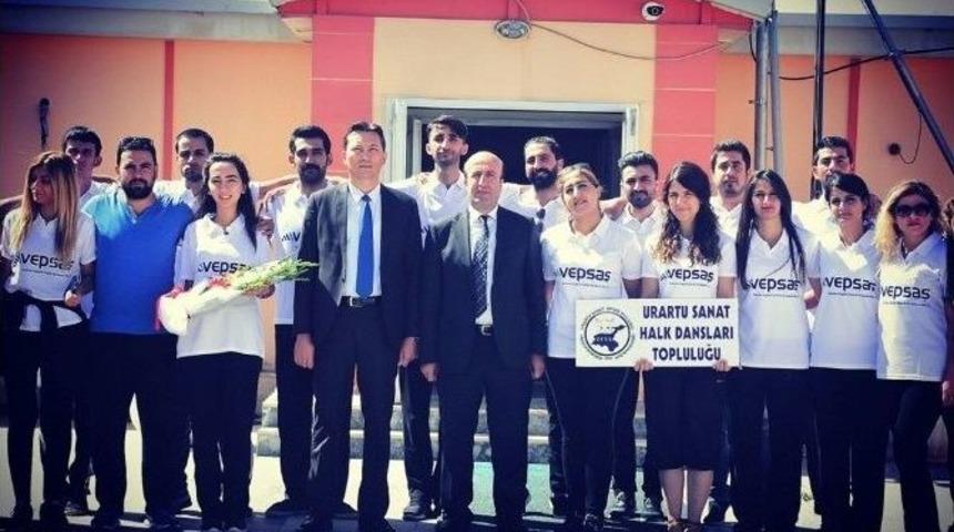 Urartu Sanat Halk Dansları Kul&uuml;b&uuml; T&uuml;rkiye Şampiyonası Yolunda