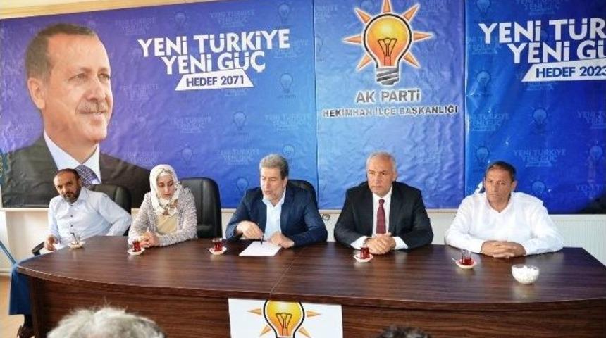 Milletvekili Yaşar&rsquo;dan Hekimhan&rsquo;a Ziyaret